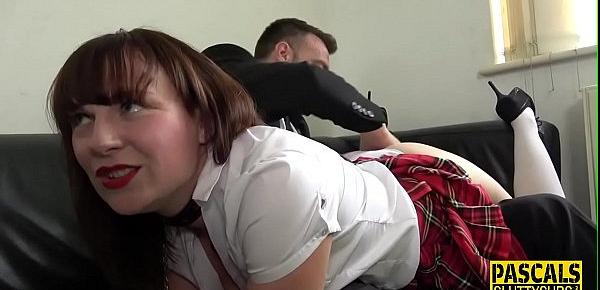  Fetish milf sub dped in threesome